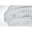 Elegant Lighting Emilia 42 Inch Chandelier In Chrome