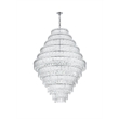 Elegant Lighting Emilia 42 Inch Chandelier In Chrome