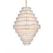 Elegant Lighting Emilia 42 Inch Chandelier In Satin Gold