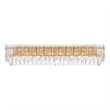Elegant Lighting Emilia 34.5 Inch Wall Sconce In Satin Gold
