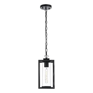 Elegant Lighting Memphis 7&quot Outdoor Pendant In Black