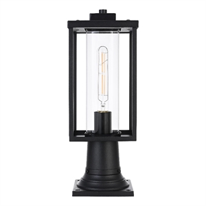 Elegant Lighting Memphis 7&quot Outdoor Pendant In Black