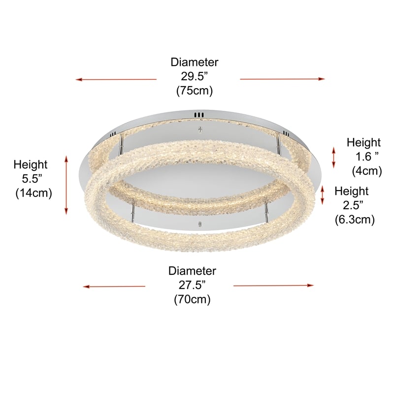 Elegant Lighting Bowen 29.5