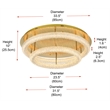 Elegant Lighting Bowen 33.5