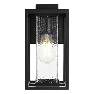 Elegant Lighting Philip 7&quot Outdoor Pendant In Black