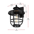 Elegant Lighting Janney 7