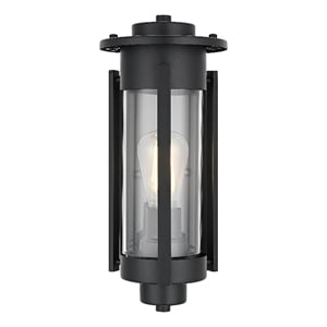 Elegant Lighting Bucknell 7&quot Outdoor Pendant In Black