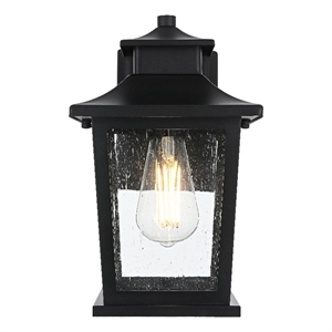 Elegant Lighting Redner 7&quot Outdoor Pendant In Black