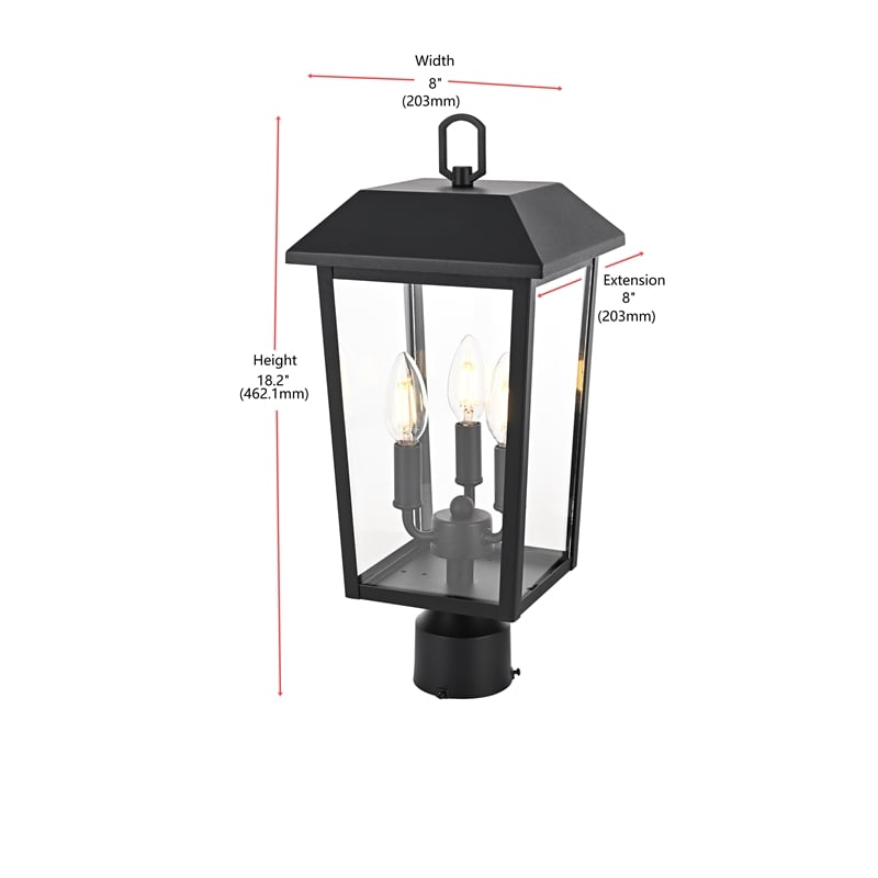 Elegant Lighting Riggs 8 X 18