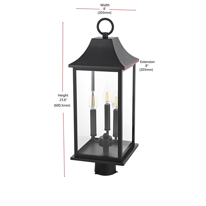 Elegant Lighting Shepard 8 X 23.5
