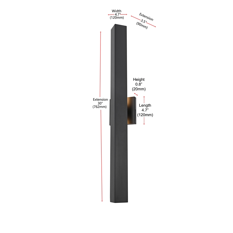 Elegant Lighting Troy 4.5 X 30
