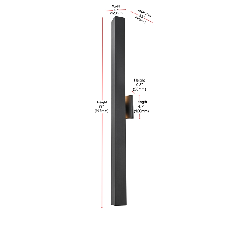 Elegant Lighting Troy 4.5 X 38