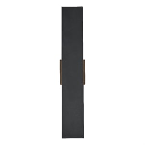 Elegant Lighting Waylen 4.5 X 24&quot Outdoor Wall Sconce In Black