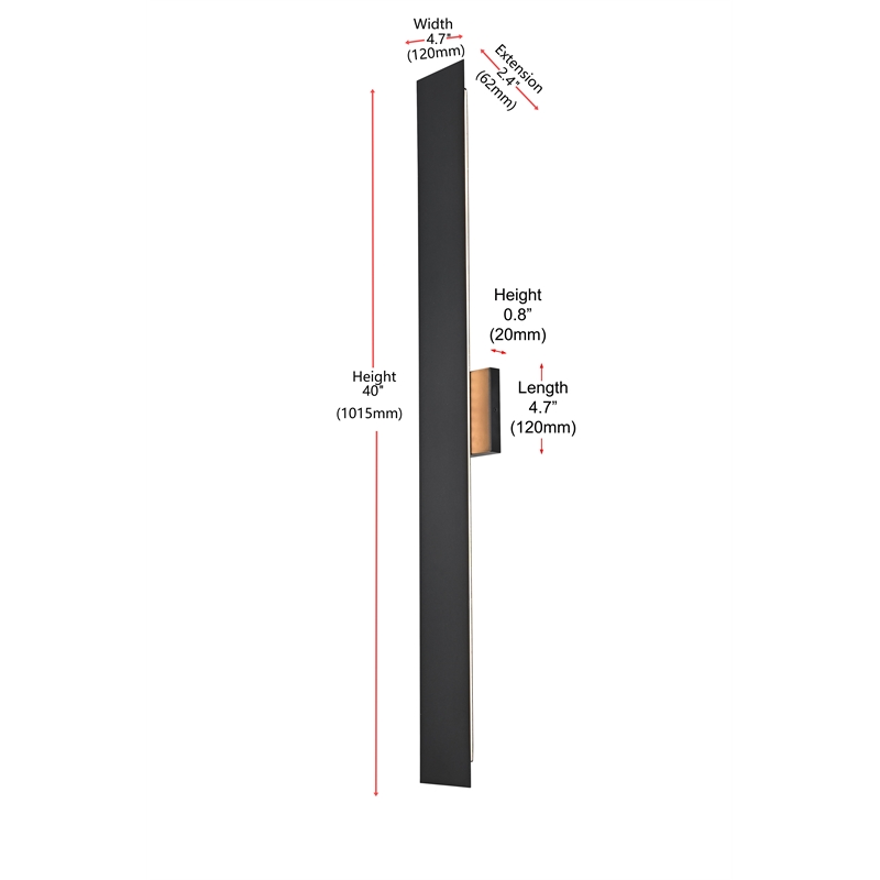 Elegant Lighting Waylen 4.5 X 40