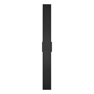 Elegant Lighting Waylen 4.5 X 40&quot Outdoor Wall Sconce In Black