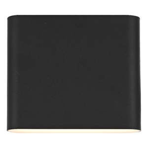 Elegant Lighting Clyde 9&quot Outdoor Wall Sconce In Black