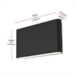 Elegant Lighting Corbin 6