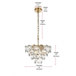 Elegant Lighting Adaline 16