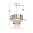 Elegant Lighting Willow 24