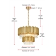 Elegant Lighting Willow 24