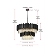 Elegant Lighting Willow 32