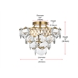 Elegant Lighting Adaline 16