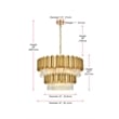 Elegant Lighting Willow 32