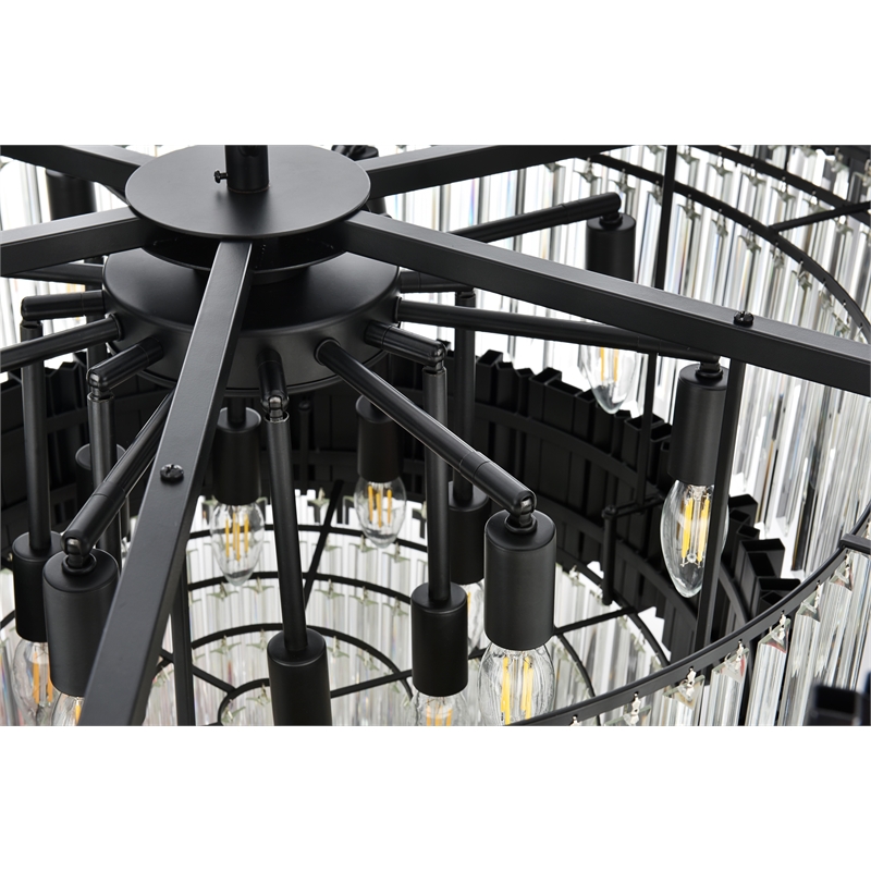 Elegant Lighting Willow 40