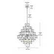 Elegant Lighting Adaline 24