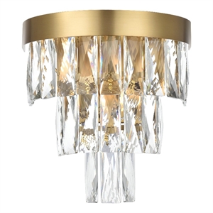 Elegant Lighting Josephine 10&quot Wall Sconce in Satin Gold