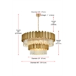 Elegant Lighting Willow 40