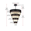 Elegant Lighting Willow 40