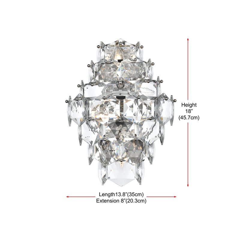 Elegant Lighting Adaline 18