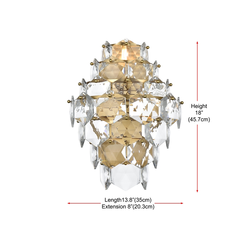 Elegant Lighting Adaline 18
