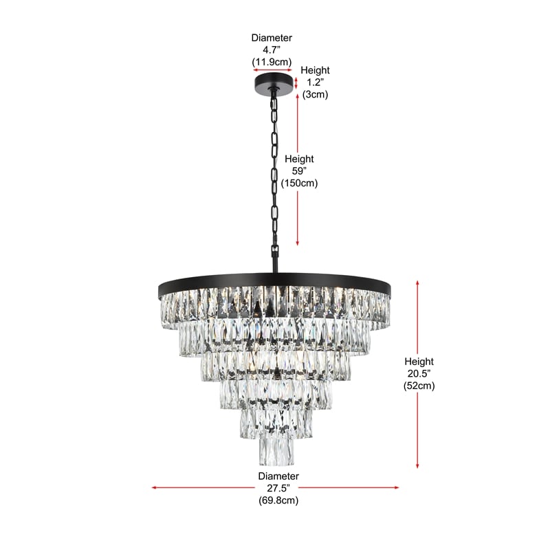 Elegant Lighting Josephine 27