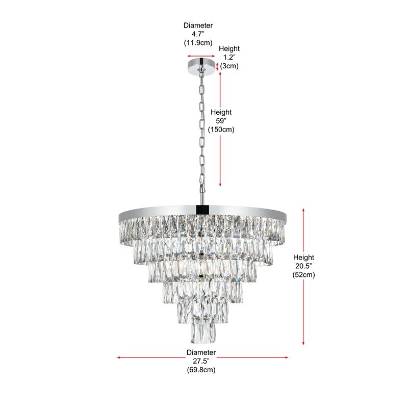 Elegant Lighting Josephine 27