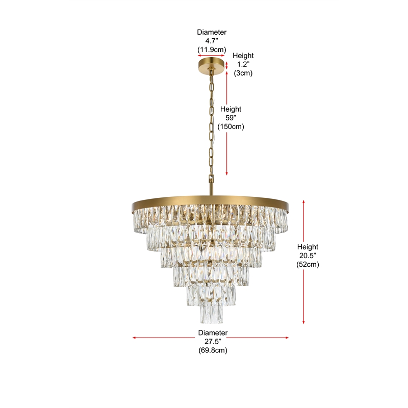 Elegant Lighting Josephine 27