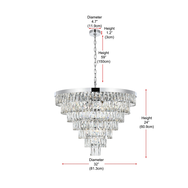 Elegant Lighting Josephine 32