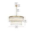 Elegant Lighting Harlow 32