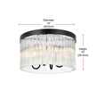 Elegant Lighting Harlow 16