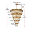Elegant Lighting Willow 59