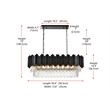 Elegant Lighting Willow 36