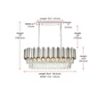 Elegant Lighting Willow 36