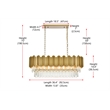 Elegant Lighting Willow 36