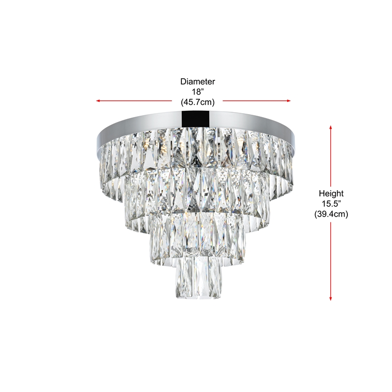 Elegant Lighting Josephine 18