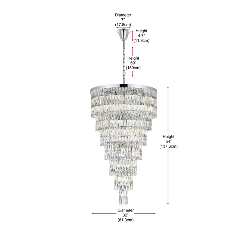 Elegant Lighting Josephine 32