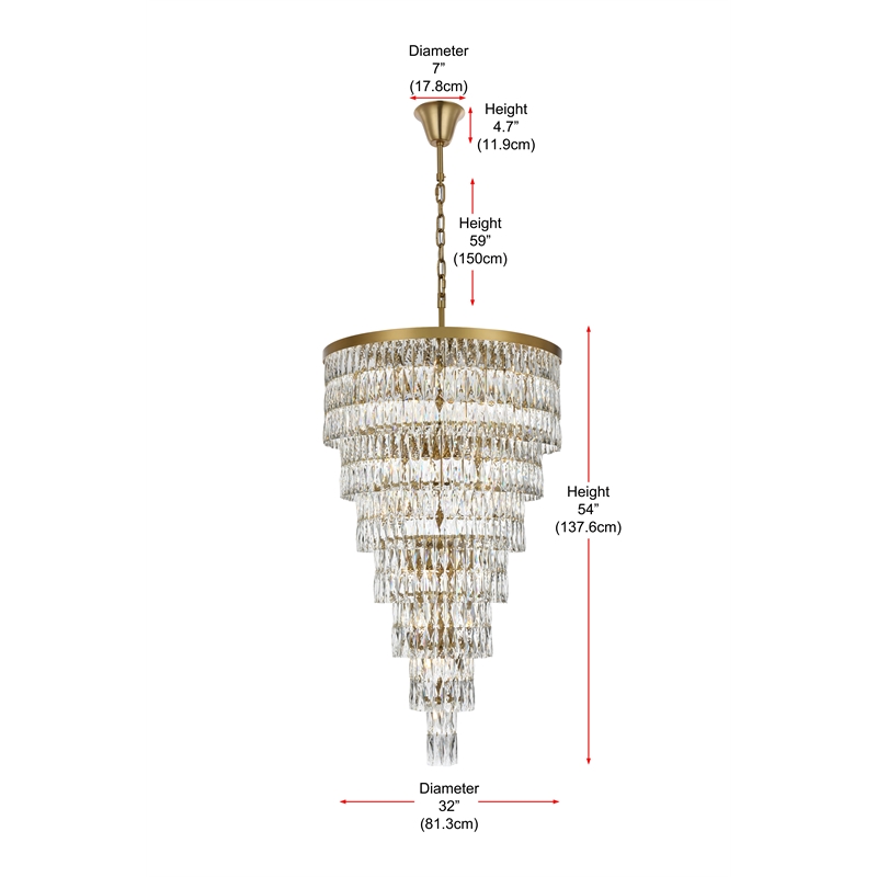 Elegant Lighting Josephine 32