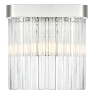 Elegant Lighting Harlow 9&quot Wall Sconce in Chrome