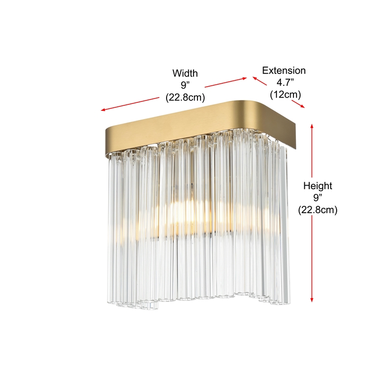 Elegant Lighting Harlow 9