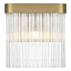 Elegant Lighting Harlow 9&quot Wall Sconce in Satin Gold